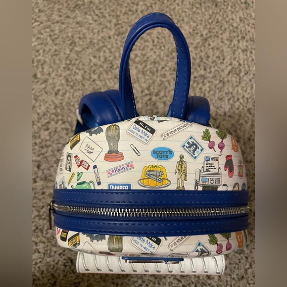Loungefly the Office Dunder Mifflin Mini Backpack Rare HTF - Picture 4 of 16